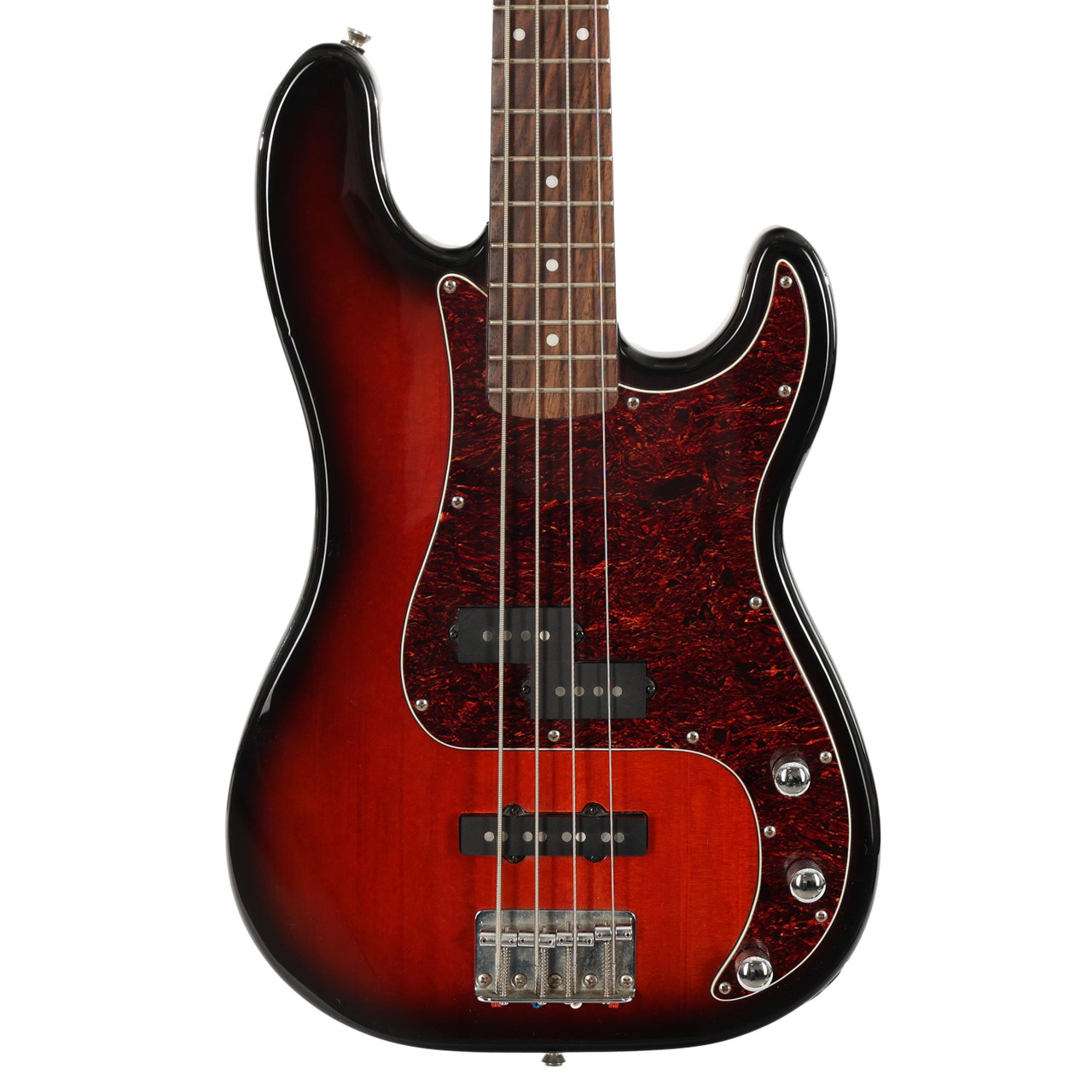 Second Hand Squier Indonesian Standard Precision PJ Bass 2-Tone